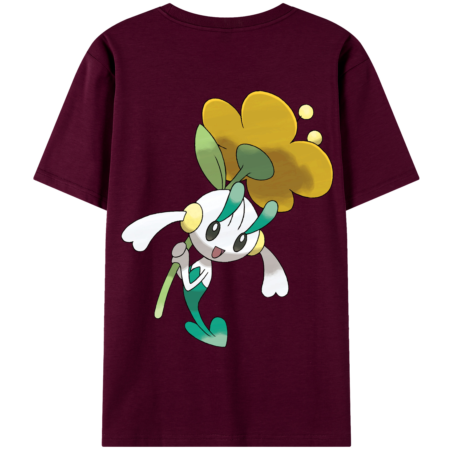 （画像用） ポケットモンスター Pokémon レディース半袖Tシャツ(バックプリント)